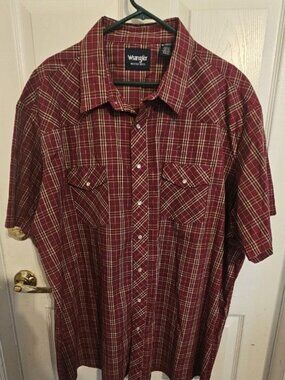 Wrangler Western Shirt - 4XLT